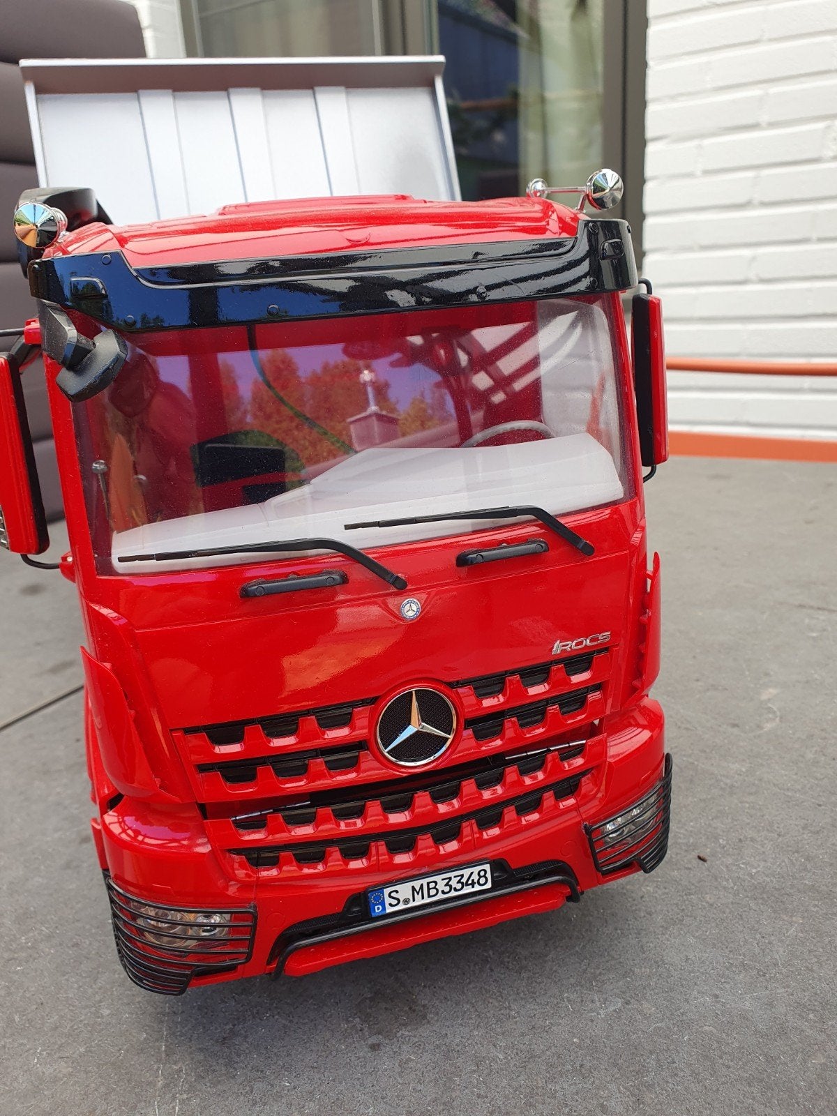 Tamiya Arocs kipper, Hobby en Vrije tijd, Ophalen of Verzenden, Truck, Tamiya
