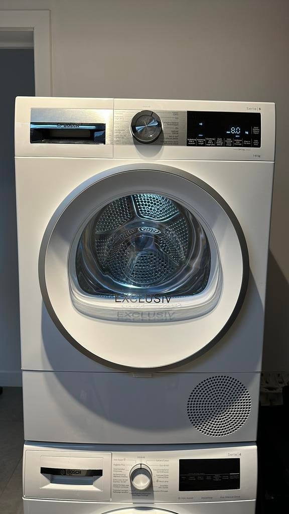Bosch serie 6 EXCLUSIV WQG233DSFG droogkast, Elektronische apparatuur, Droogkasten, Ophalen, Minder dan 85 cm, 8 tot 10 kg, Zo goed als nieuw