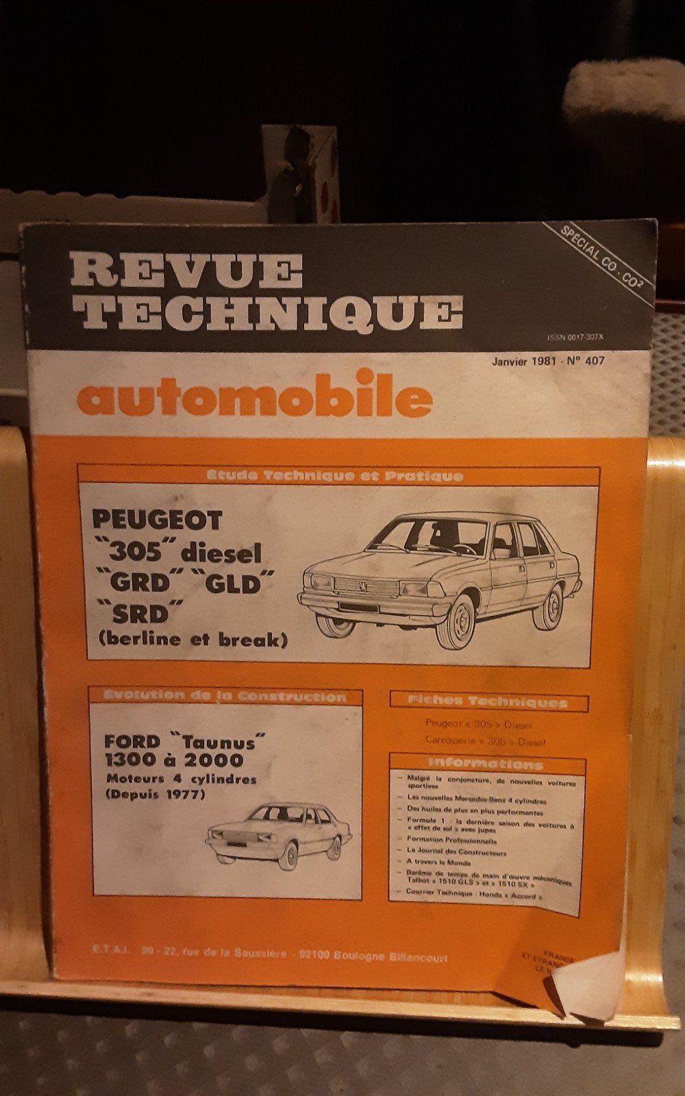 PEUGEOT 305 diesel, Boeken, Ophalen of Verzenden, Peugeot