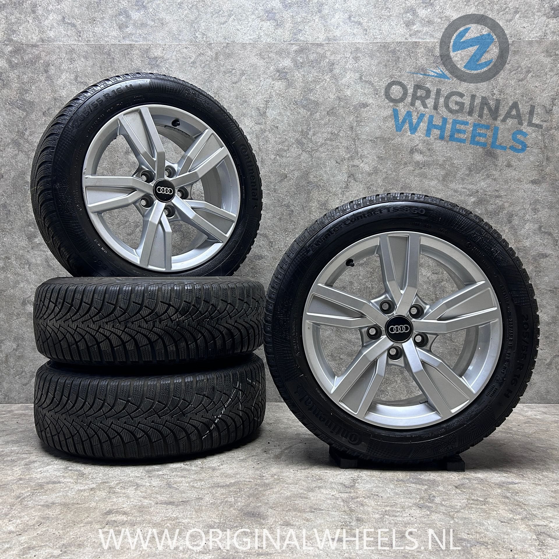 ✅ diversen 16 inch velgen + winterbanden Audi A3, Pneus et Jantes, Pneus hiver, 16 pouces, Véhicule de tourisme