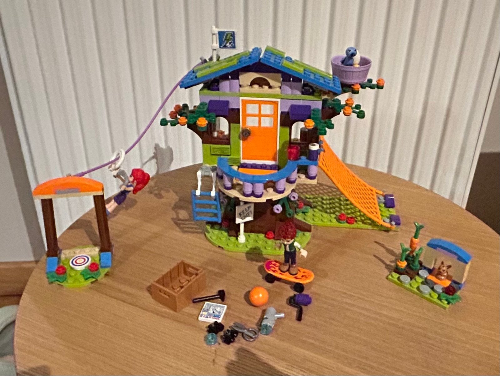 LEGO Friends Mia's boomhut 41335, Kinderen en Baby's, Gebruikt, Lego, Friends, Ophalen of Verzenden