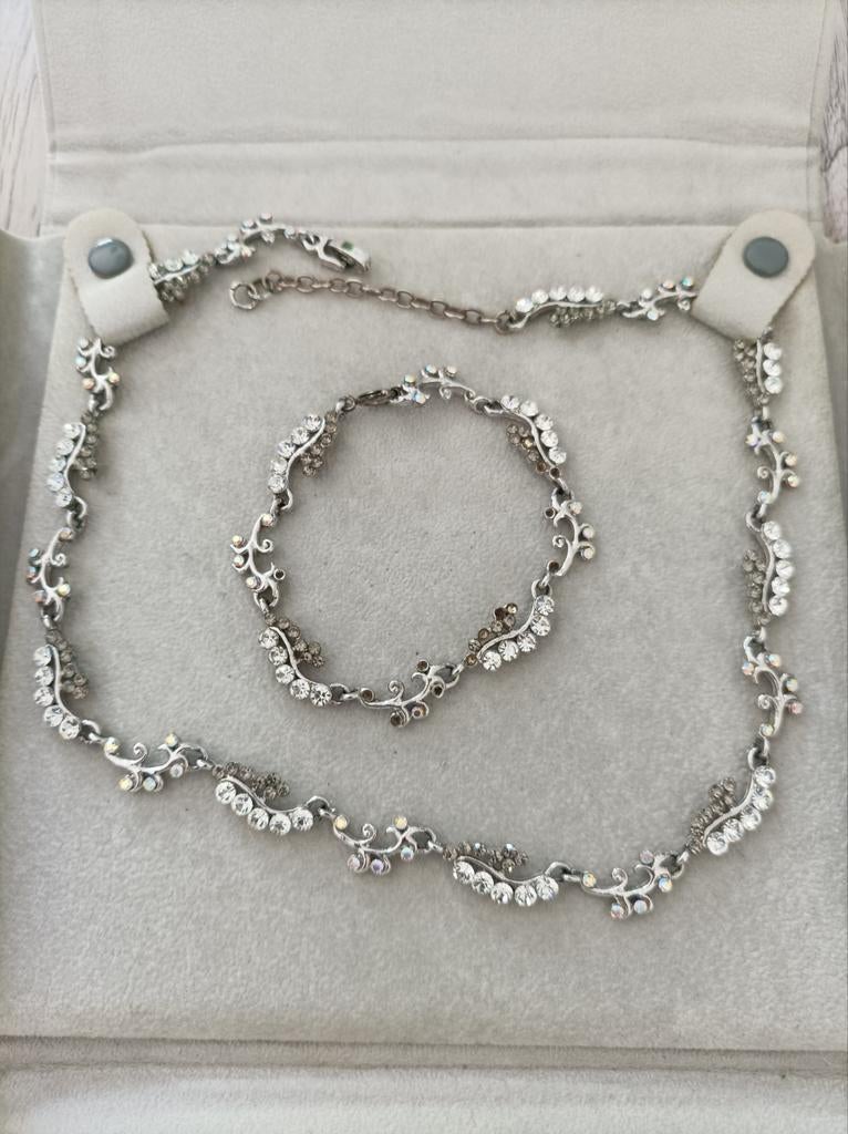 Juwelenset, Handtassen en Accessoires, Enkelbandjes en Enkelkettinkjes, Ophalen of Verzenden