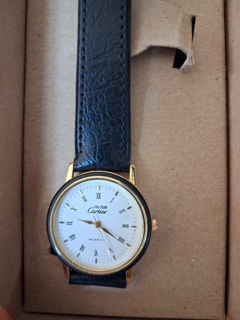 cartier horloge dames, Ophalen