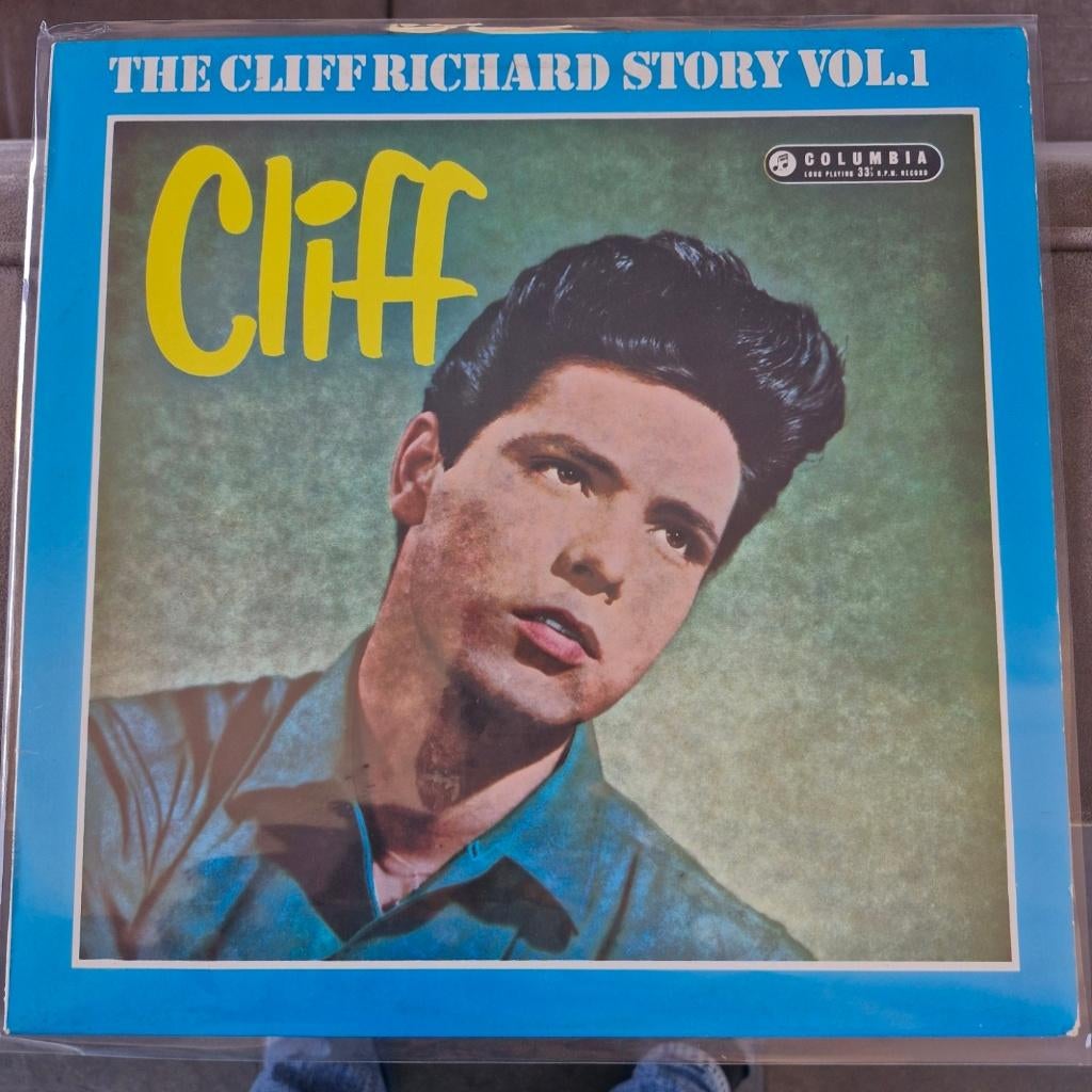 LP Cliff Richard ‎– "Cliff (The Cliff Richard Story Vol. 1)", Ophalen of Verzenden, Zo goed als nieuw, 12 inch, Rock-'n-Roll