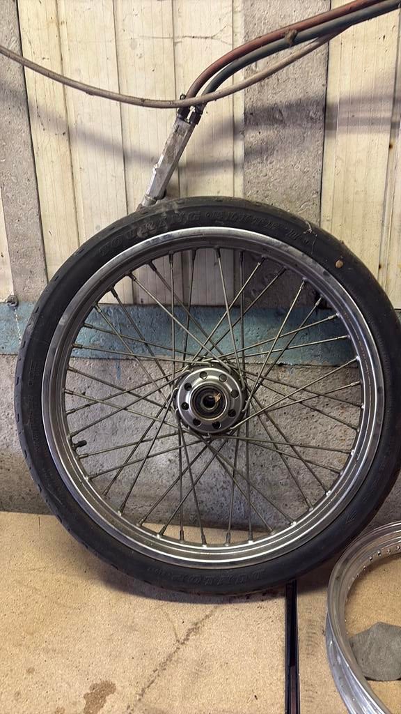 Voorwiel 21 inch harley davidson night train, Motoren, Ophalen
