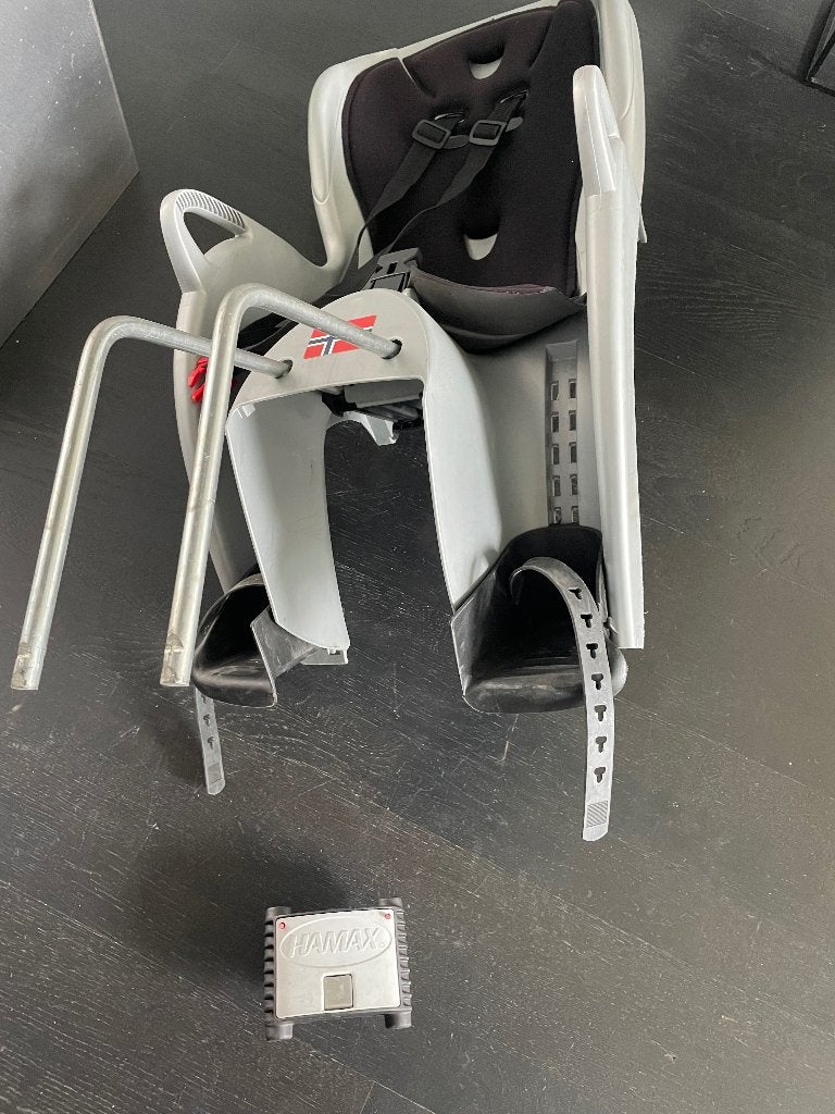 Siège de vélo Hamax, Enlèvement