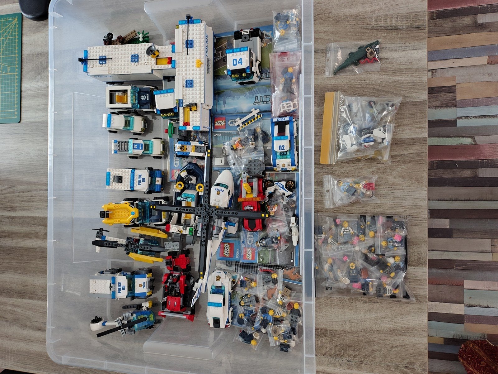 Gros lot Lego City thème Police, City, Enlèvement ou Envoi, Lego, Pièces supplémentaires incluses