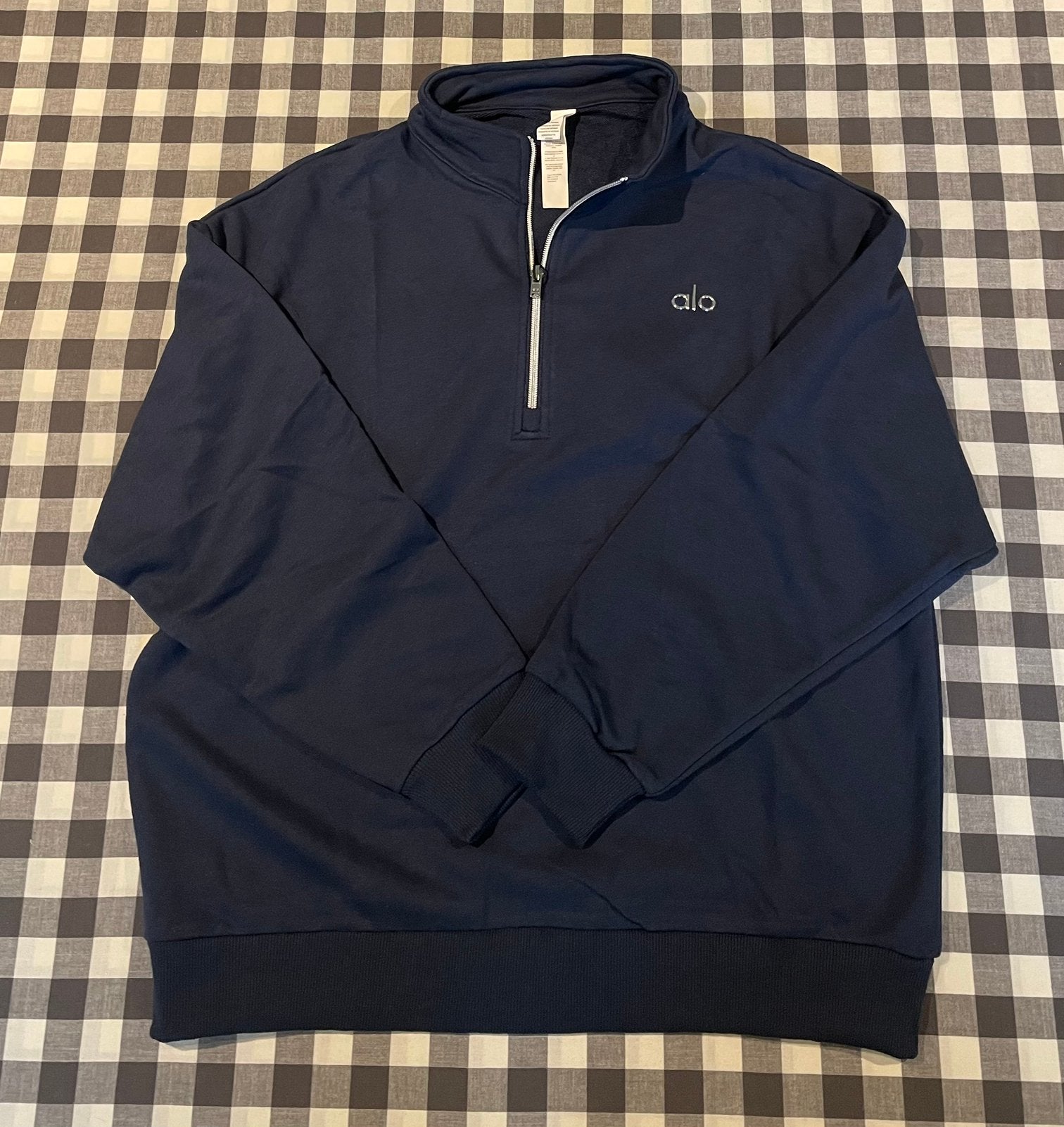 Alo Yoga trui, Verzenden, Zo goed als nieuw, Maat 48/50 (M), Blauw
