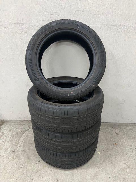 Zomerbanden Continental PremiumContact 6 225/55 R19, Auto-onderdelen, Banden en Velgen, Gebruikt, -, -, Banden en Velgen