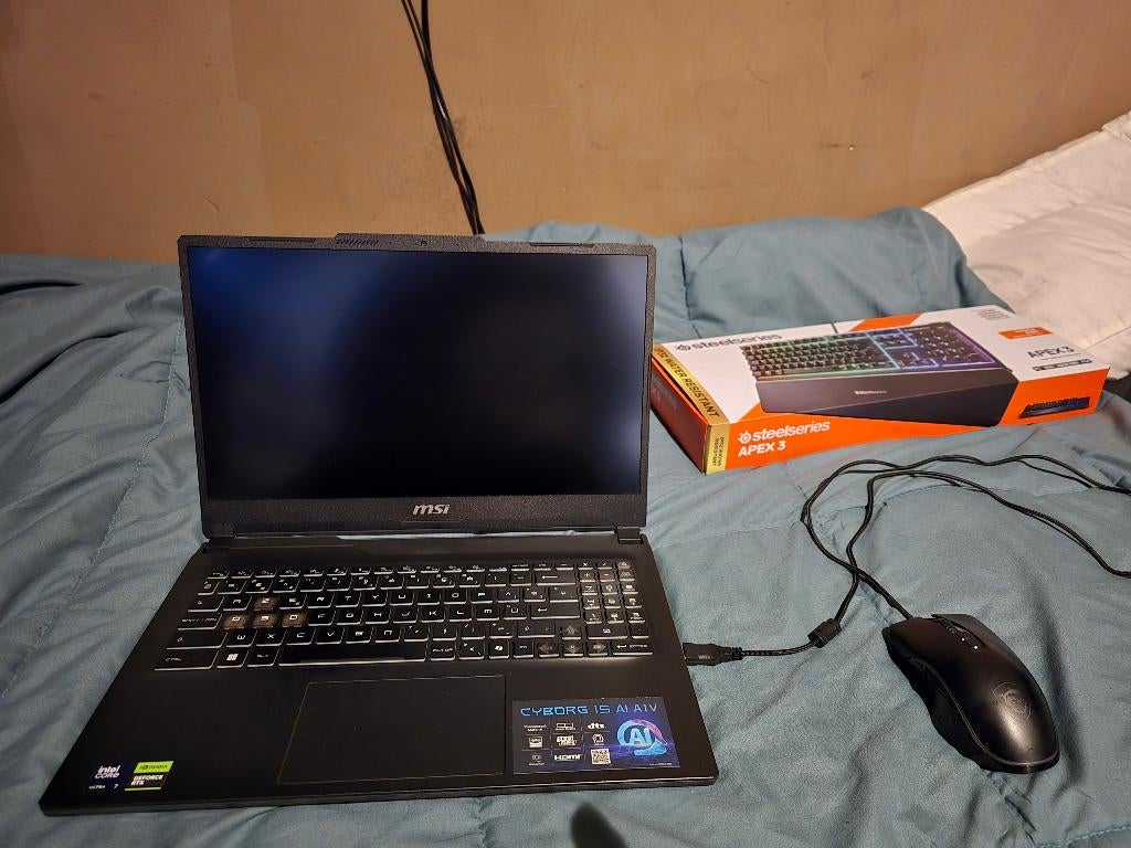 Gaming laptop MSI Cyborg 15 AI A1VEK-020BE, Computers en Software, Ophalen, Msi, 15 inch, 512 GB