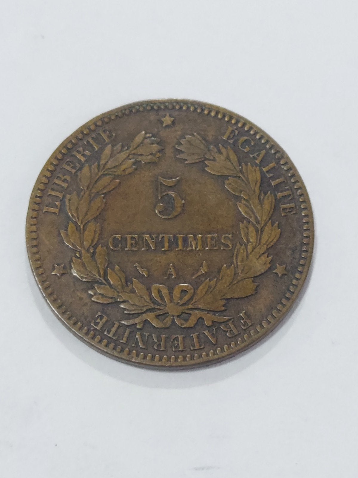 5 cent 1897a Frankrijk, Postzegels en Munten, Munten | Europa | Euromunten, Ophalen of Verzenden, Frankrijk, 5 cent