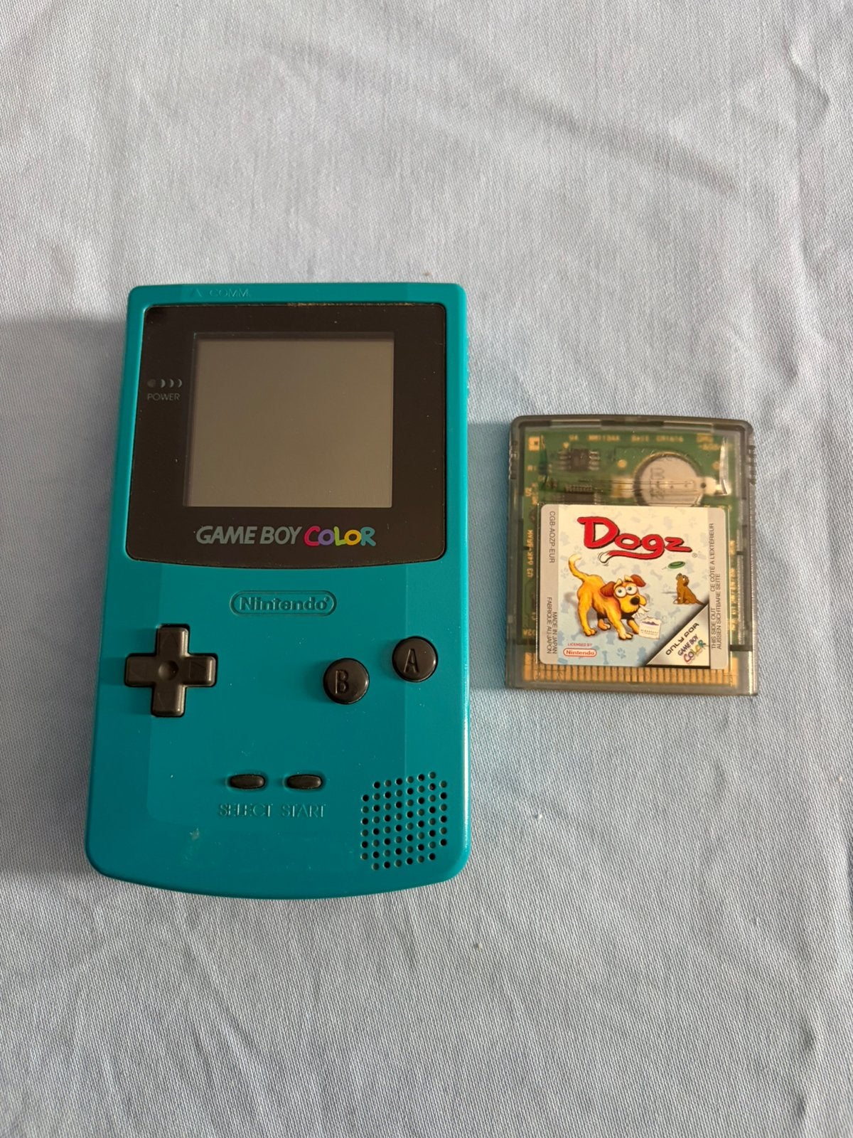 Game boy color met game, Games en Spelcomputers, Spelcomputers | Nintendo Game Boy, Ophalen of Verzenden, Zo goed als nieuw, Game Boy Color