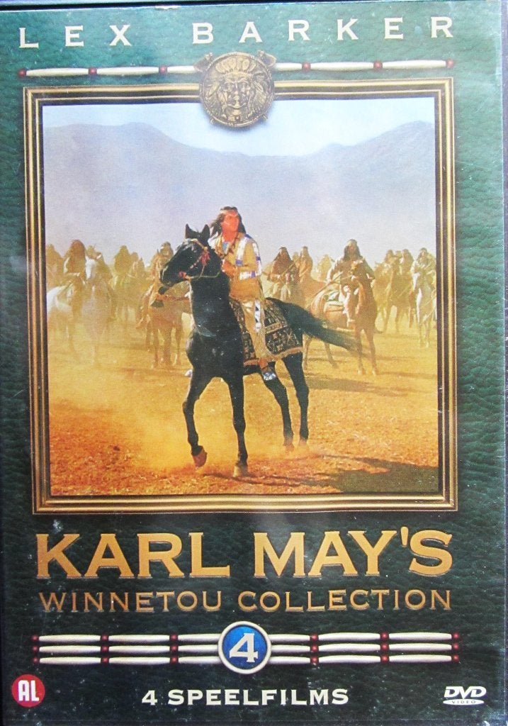 DVD WESTERN-KARL MAY'S WINNETOU COLLECTION (LEX BARKER) 1964, Tous les âges, Enlèvement ou Envoi, Comme neuf, Autres genres