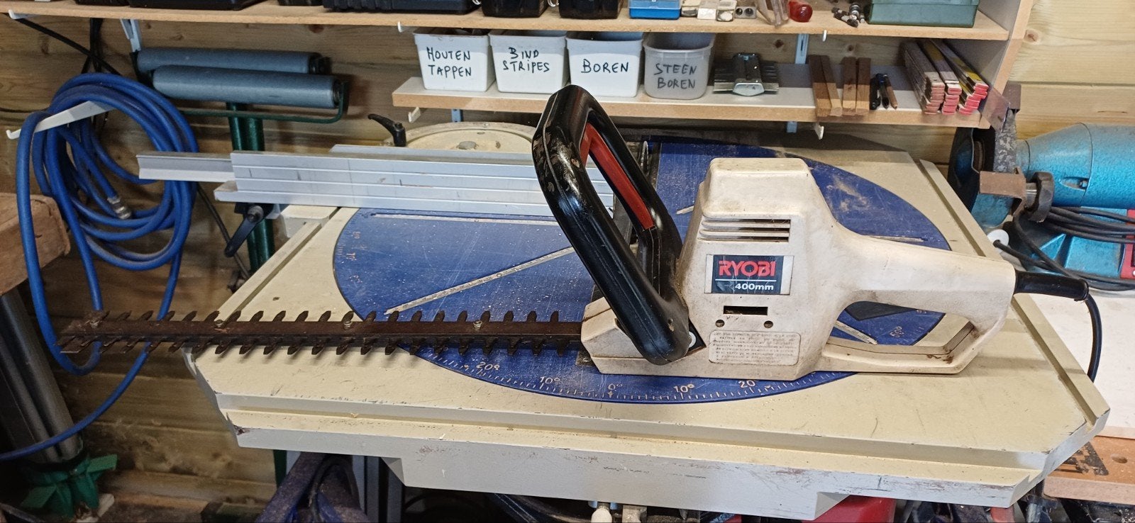 hegschaar electrisch, Tuin en Terras, Heggenscharen, Ophalen, Gebruikt, Elektrisch