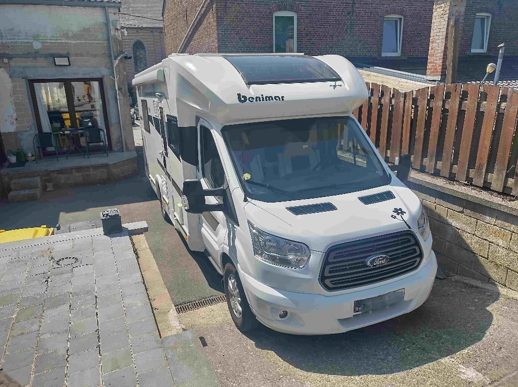 Camping car benimar 494, Caravanes & Camping, Camping-cars, Toilette à cassette, Ford, Diesel, Automatique