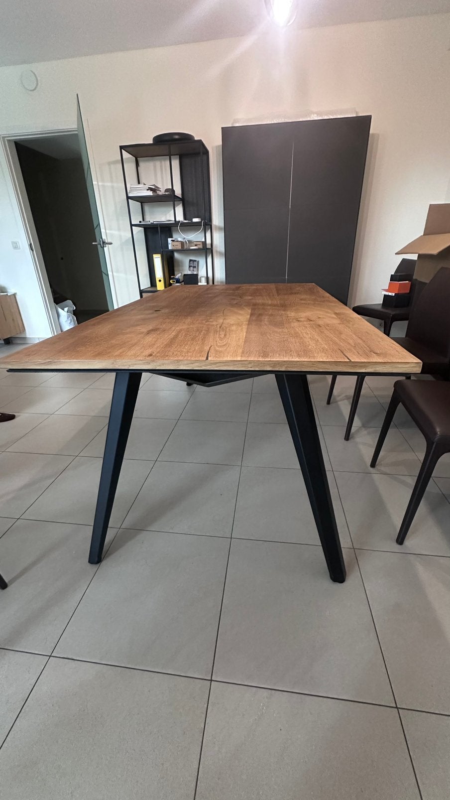 Table salle a manger, Maison & Meubles, 150 à 200 cm, Comme neuf, Enlèvement, Rectangulaire