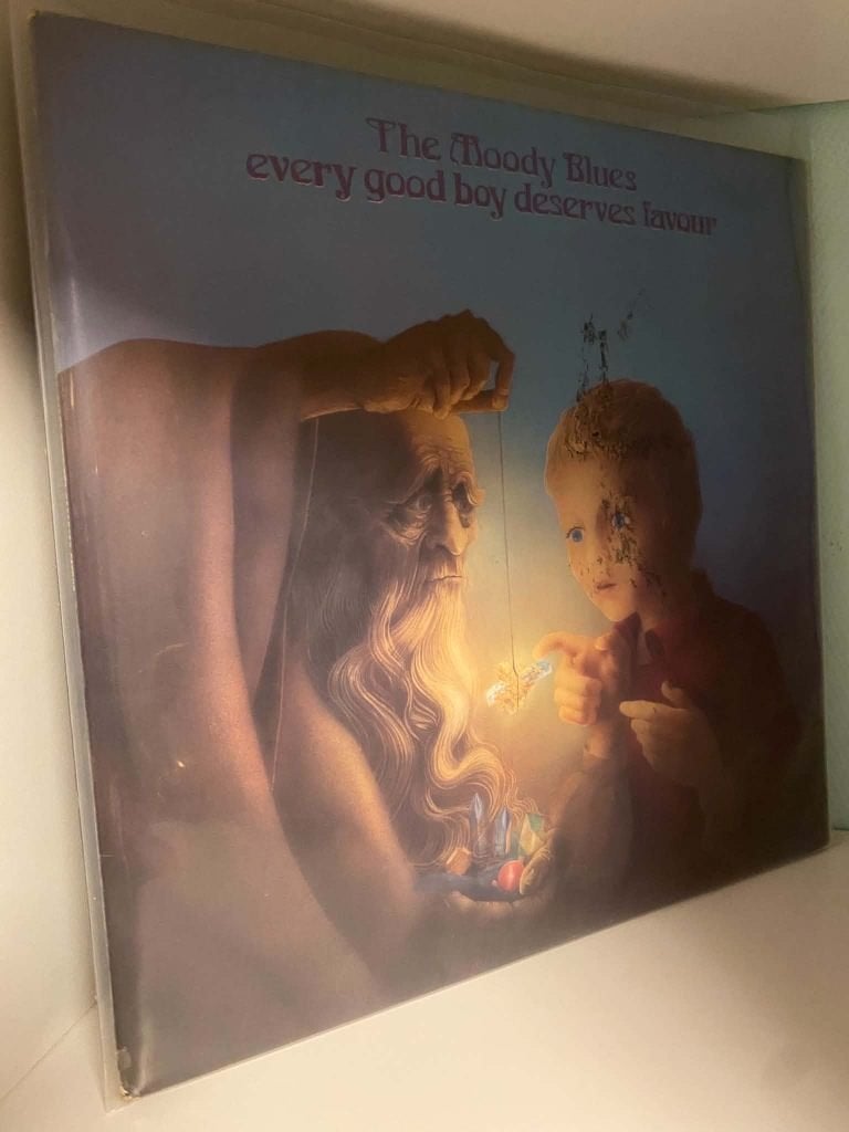 The Moody Blues – Every Good Boy Deserves Favour (J), Cd's en Dvd's, LP, Gebruikt, Verzenden, Gatefold hoes