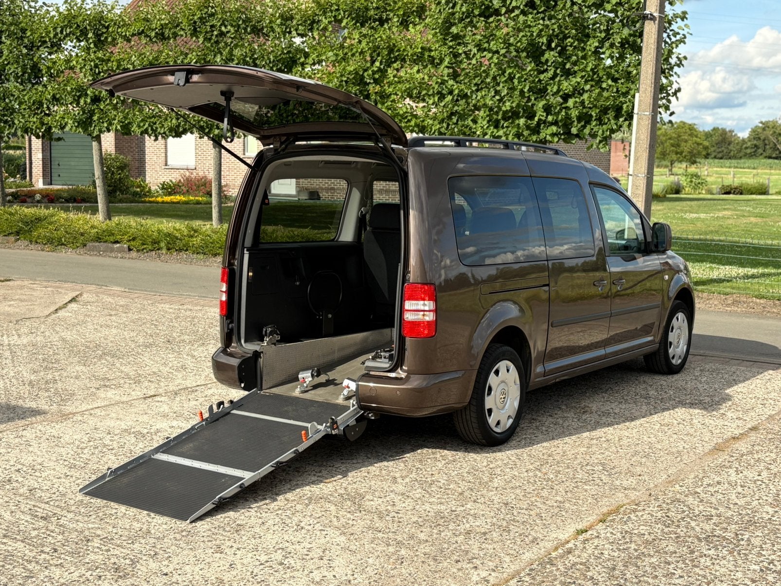 ♿️Volkswagen Caddy Maxi 1.2TSI Rolstoel Invalide TPMR, Autos, Euro 5, Achat, Entreprise, Boîte manuelle