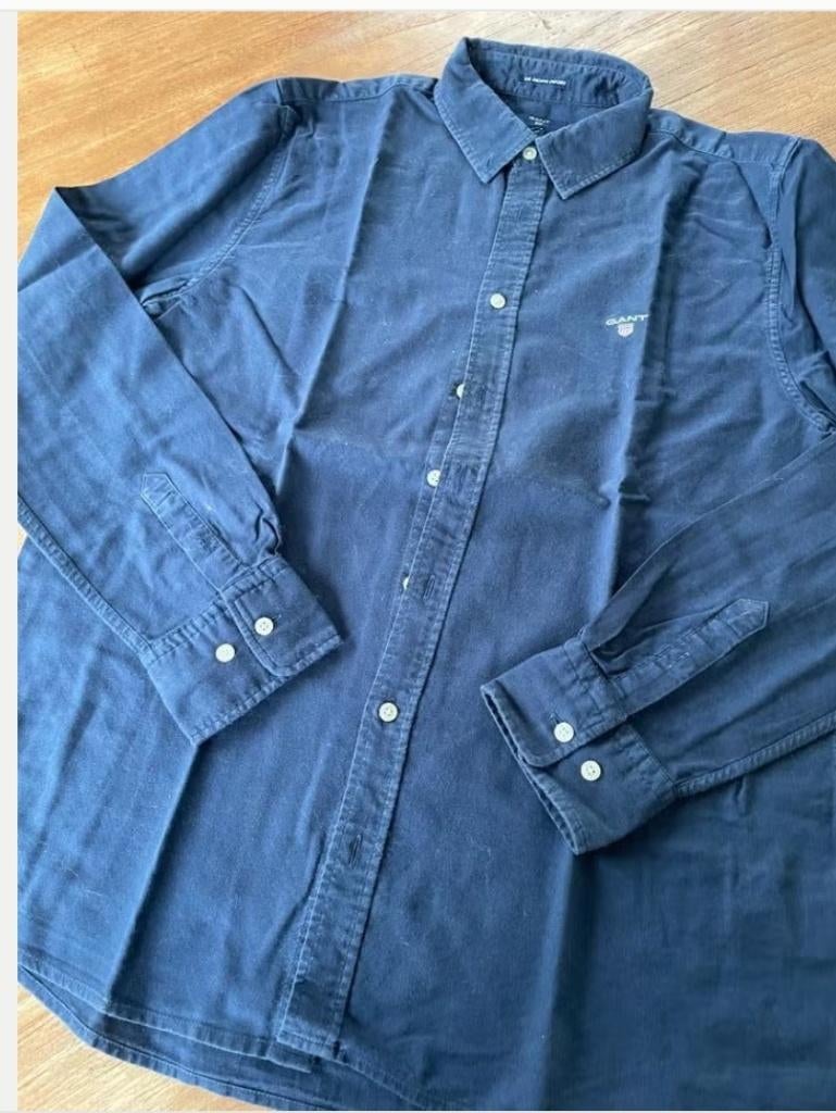 Hemd Gant maat 16 jaar, Overhemd of Blouse, Ophalen of Verzenden, Zo goed als nieuw, Gant