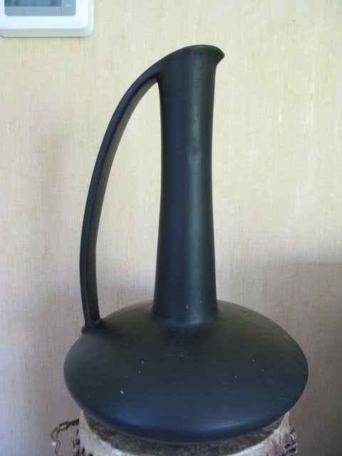 Vase ou Carafe vintage déco en céramique "1950", Enlèvement ou Envoi