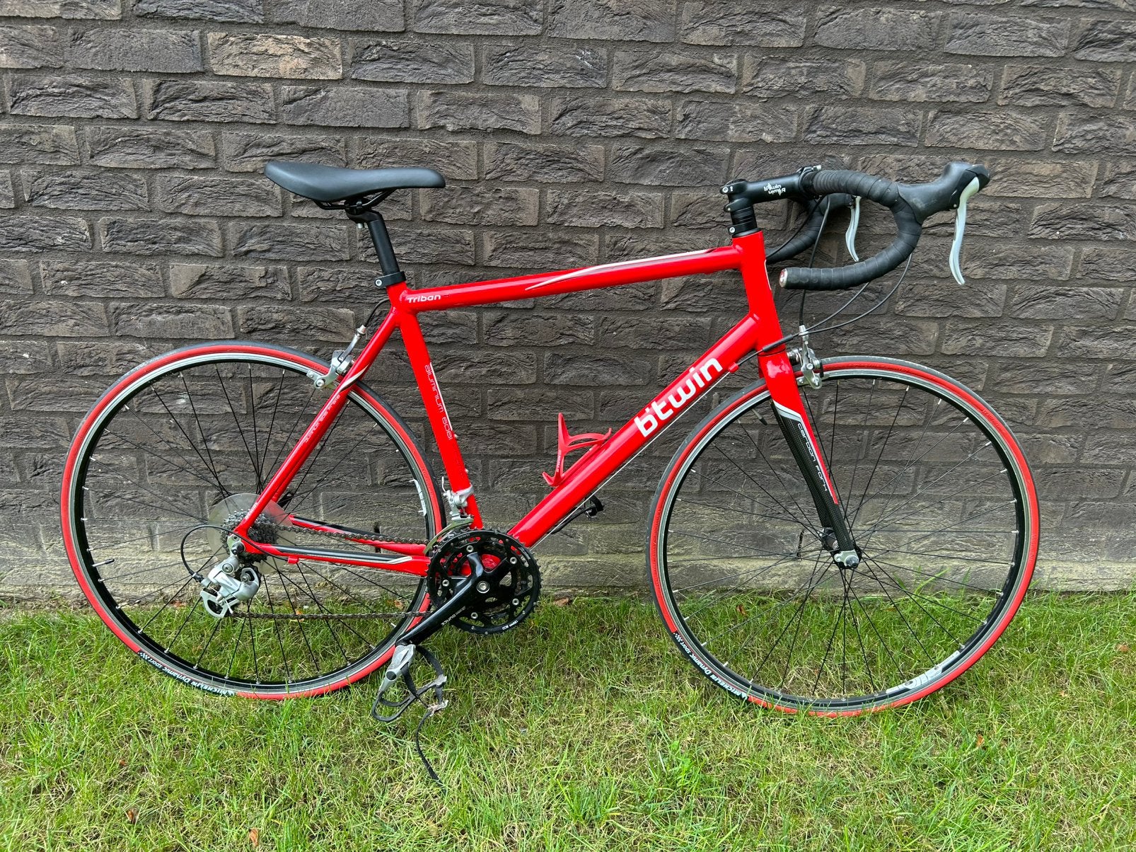 Vélo de route B’twin Triban 3 M/L, Gebruikt, Carbon, Heren, Ophalen