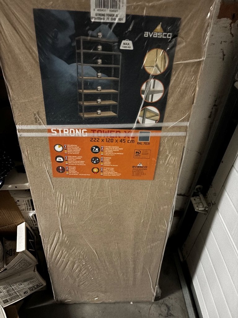 AVASCO STRONG XL 222 x 120 x 45 cm, Enlèvement, Neuf, Étagère