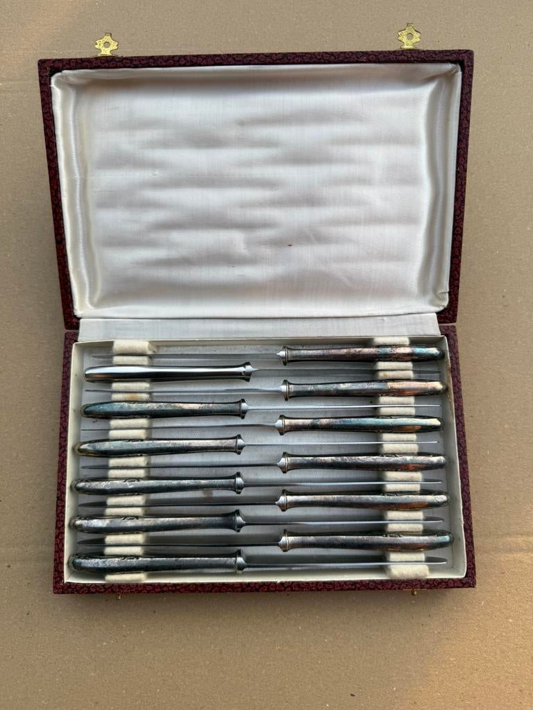 Vintage messenset, Antiek en Kunst, Ophalen