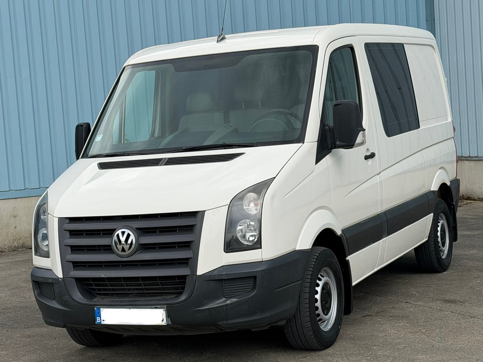 Volkswagen Crafter 2.5 TDI/dubbele cabine - 6pl - H1L1, Auto's, Dealer onderhouden, Achterwielaandrijving, 109 kW, Volkswagen