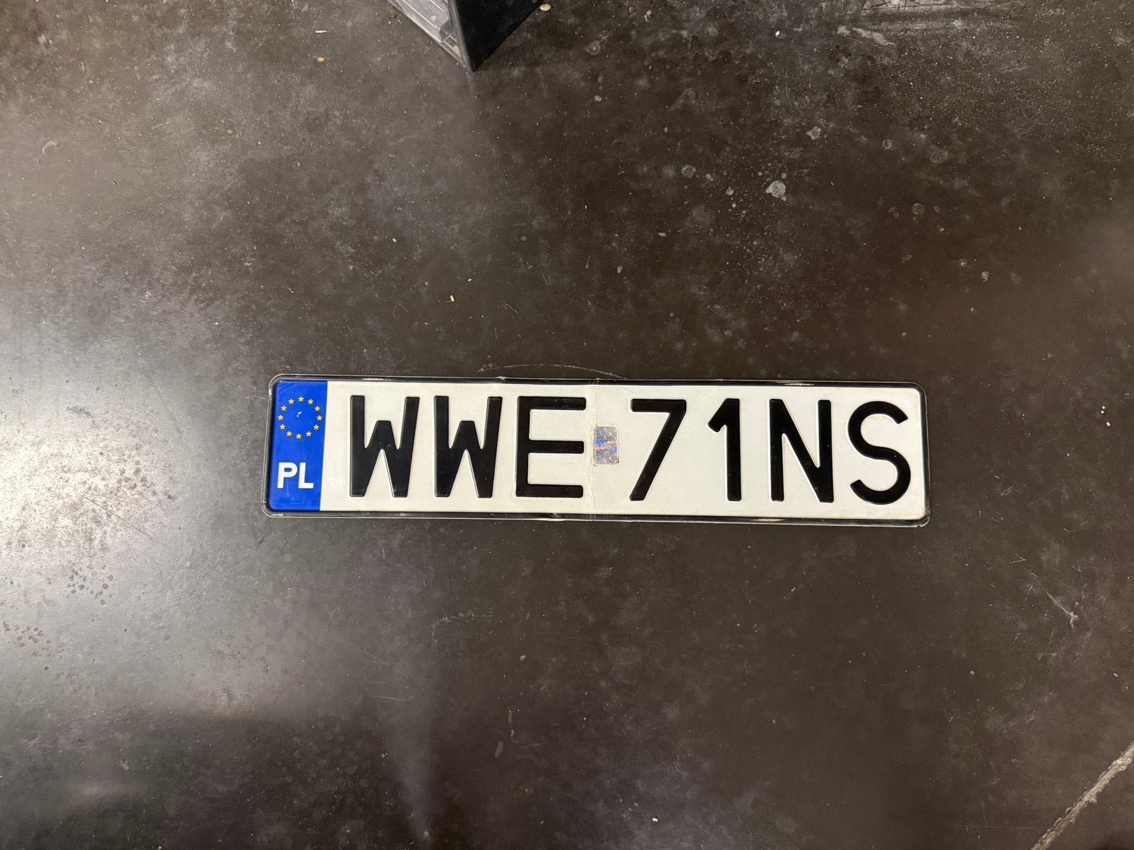 Nummerplaat Polen, Verzamelen, Overige Verzamelen, Ophalen of Verzenden, Gebruikt