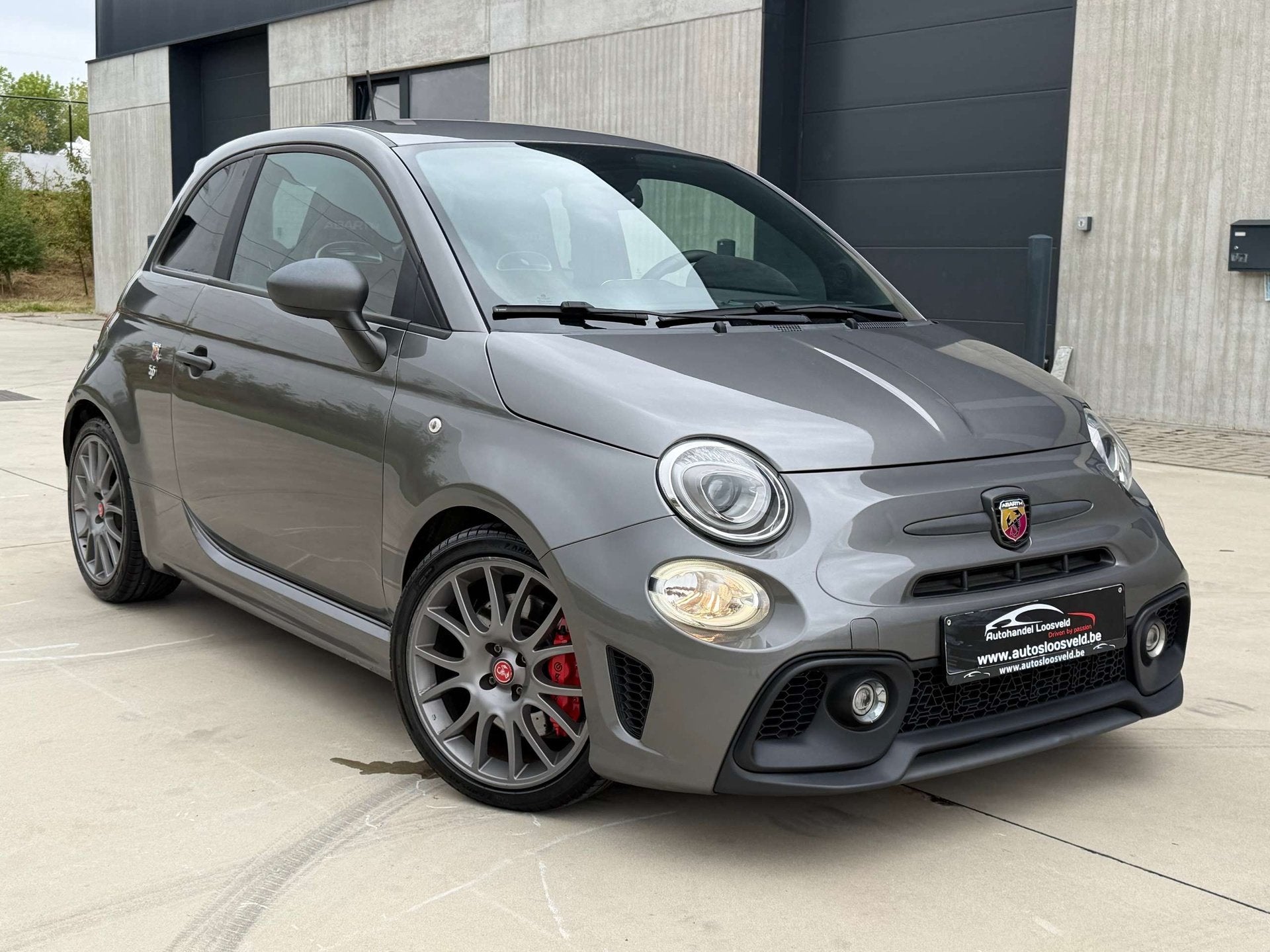 Abarth 595 Competizione 1.4i Euro 6b / 179 PK / CARPLAY / BR, Auto's, Abarth, Euro 6, 4 cilinders, 1368 cc, Zilver of Grijs