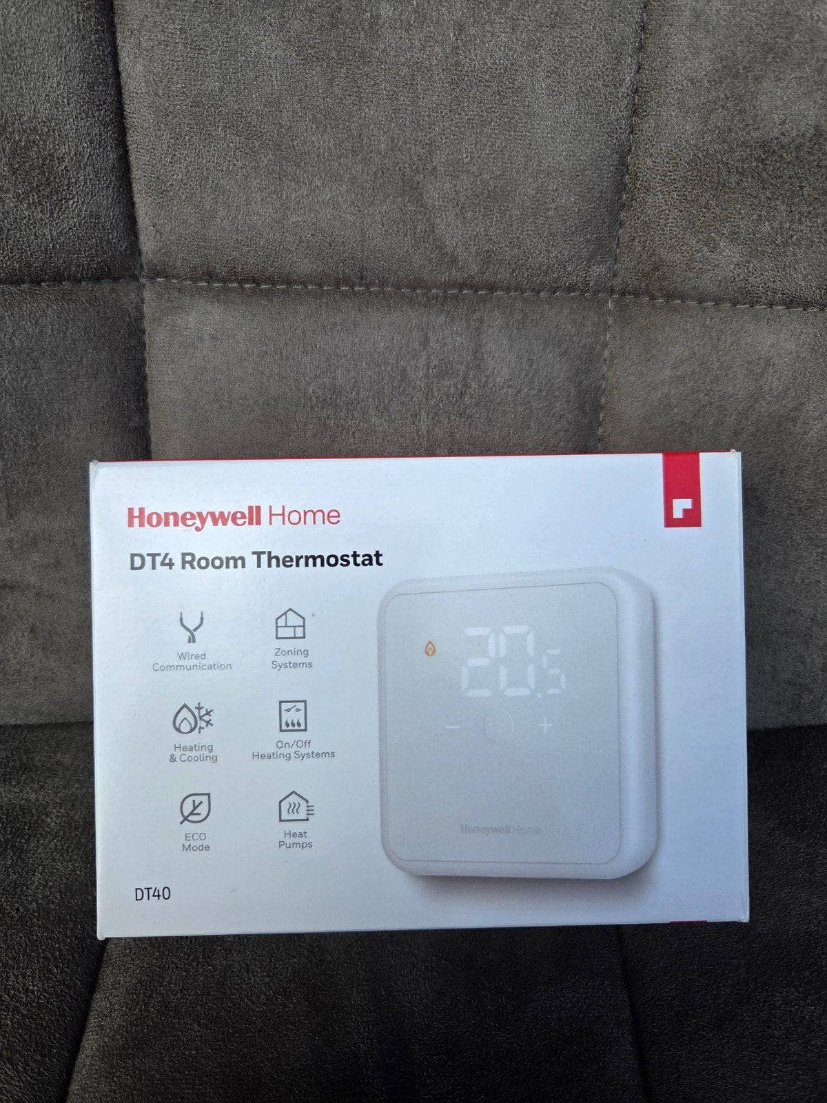 Honeywell - DT4 Slimme Kamerthermostaat bedraad, Doe-het-zelf en Bouw, Thermostaten, Ophalen, Slimme thermostaat, Nieuw