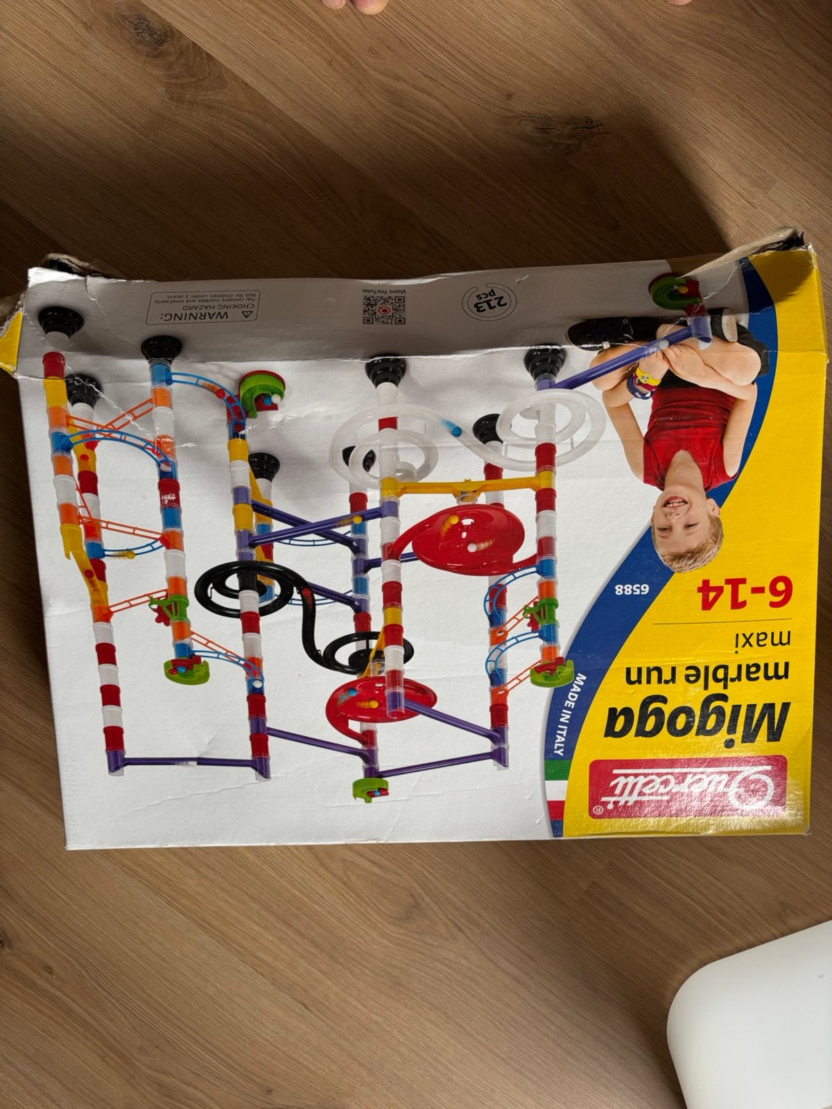 Knikkerbaan, Ophalen, Zo goed als nieuw