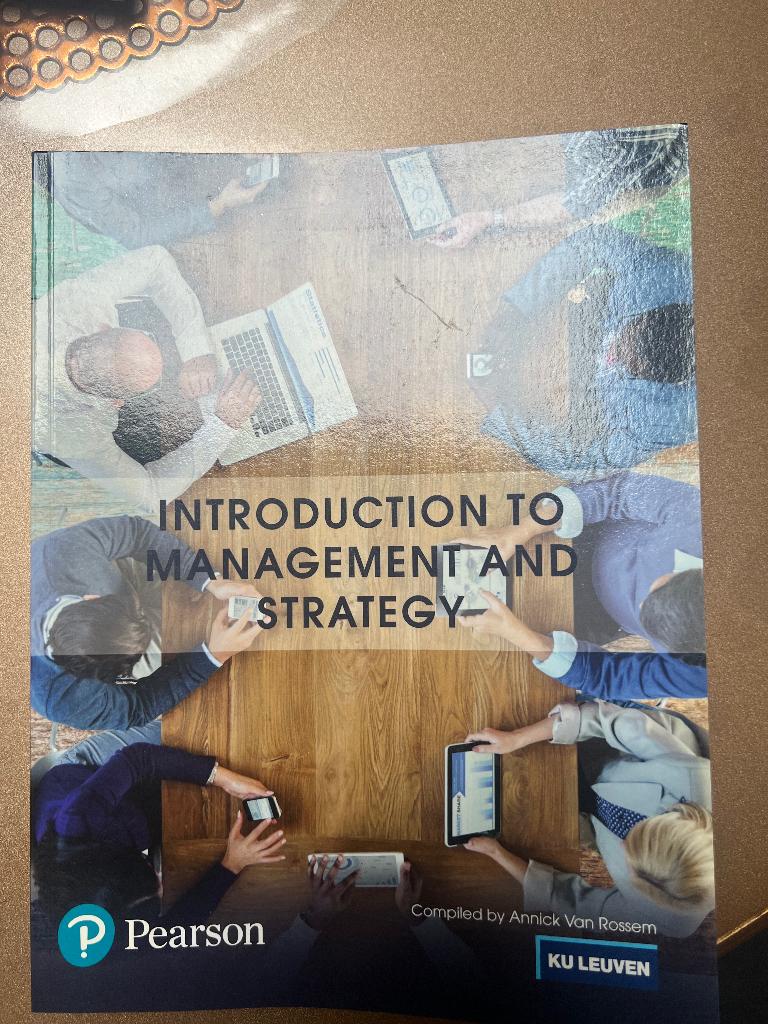 Introduction to management and strategy, Enlèvement ou Envoi, Comme neuf