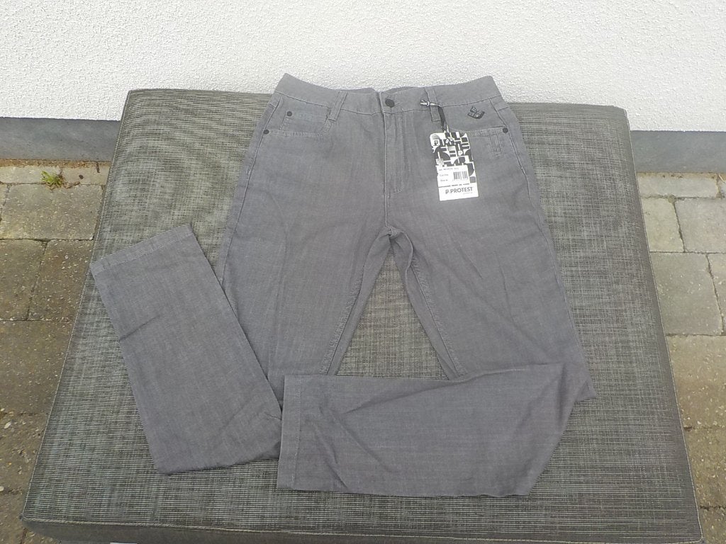 pantalon en jean vintage Protest - Foxy - Taille M/38 - neuf, Vêtements | Femmes, Neuf, Gris, Enlèvement ou Envoi, Protest