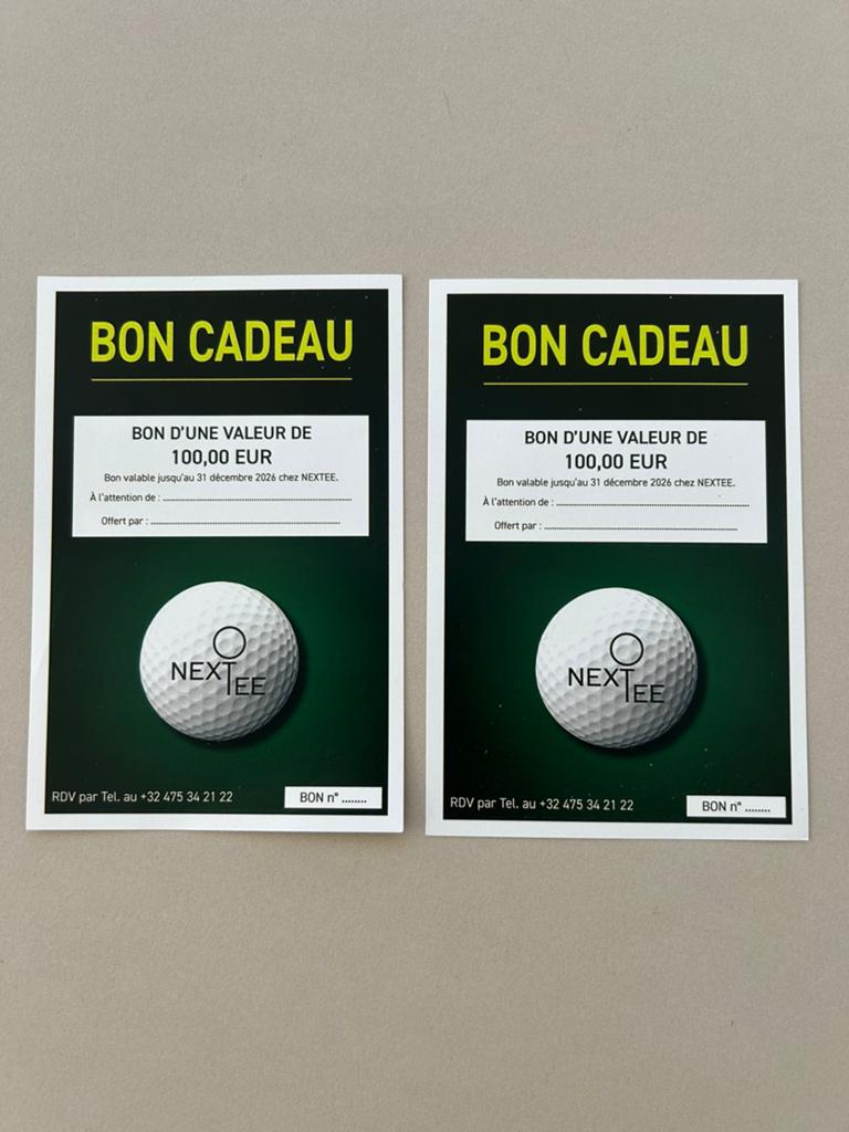 Waardebons Nextee indoor golf, Ophalen of Verzenden, Nieuw