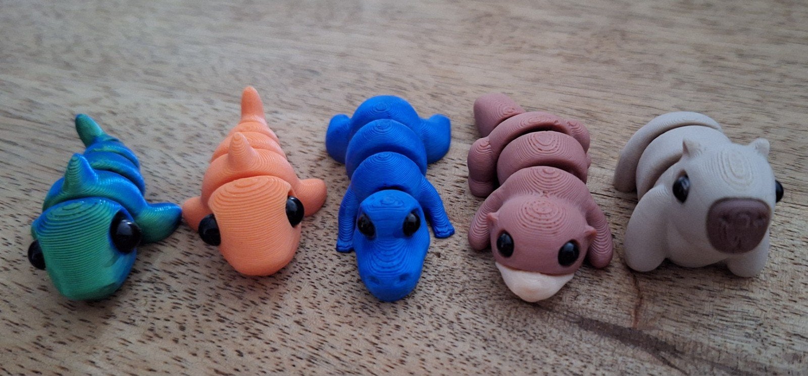 3D geprinte dierenfiguurtjes, Ophalen, Nieuw