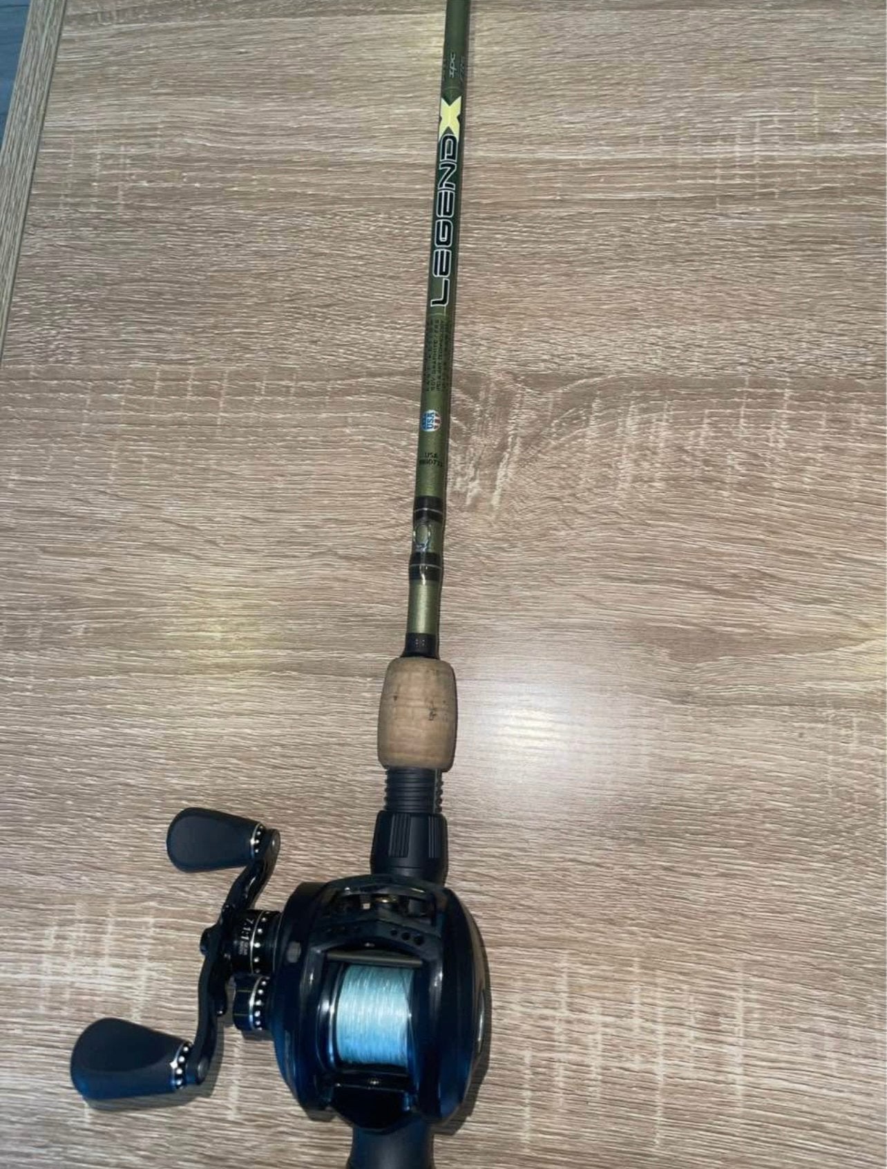 Combo casting St-Croix Legend X et Abu garcia Revo MGX, Enlèvement, Comme neuf