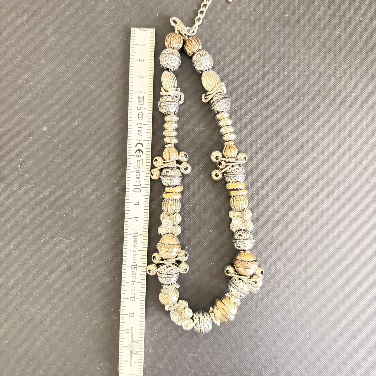 Ketting, Handtassen en Accessoires, Kettingen, Ophalen, Zo goed als nieuw, Zilver, Zilver