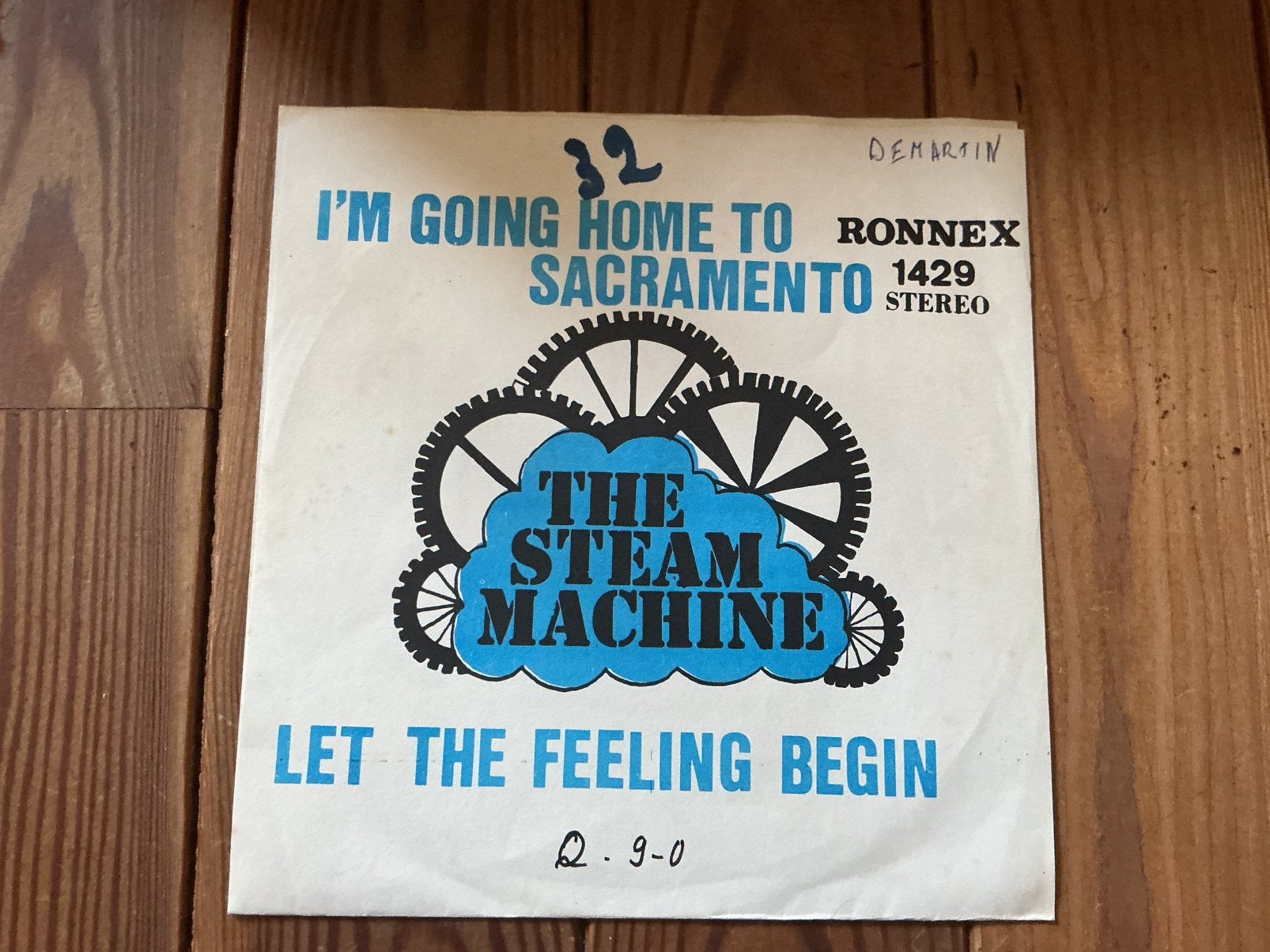 7” The Steam Machine - I’m going home to Sacramento, Ophalen of Verzenden, Gebruikt