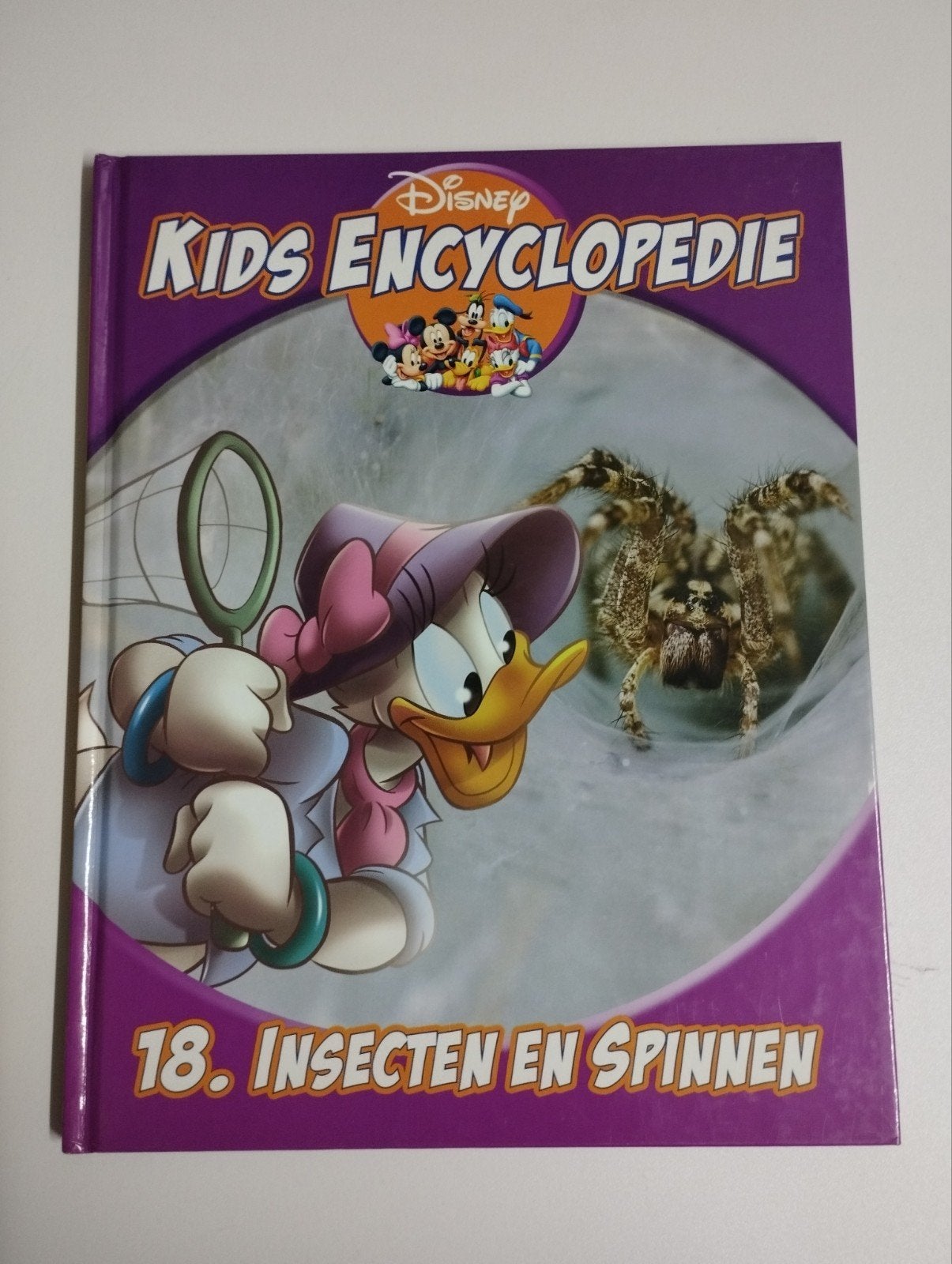 Een kids encyclopedie boek over Donald Duck van Disneyland k, Ophalen, Donald Duck