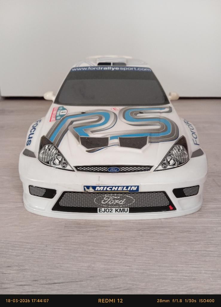 RC Ford Focus RS MK1, Ophalen of Verzenden, Zo goed als nieuw, Overige typen