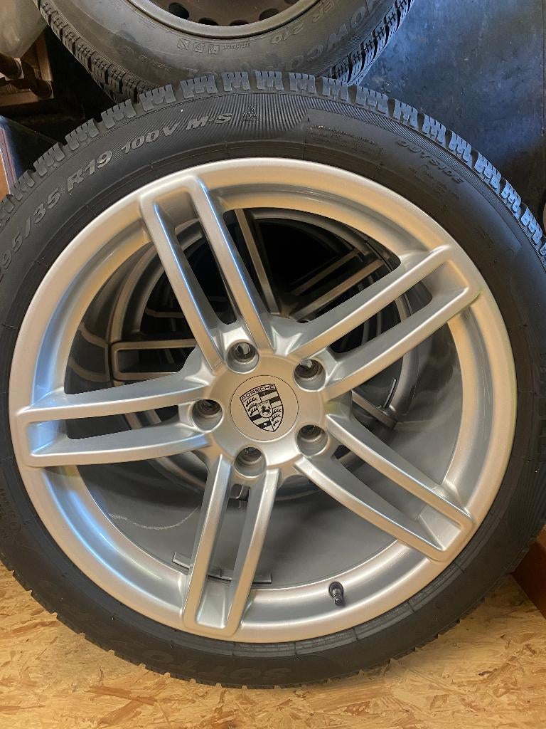 Jantes&Pneus hiver NEUFS Porsche 991.1 4S, Neuf, Pneus hiver, 295 mm, Pneu(s)