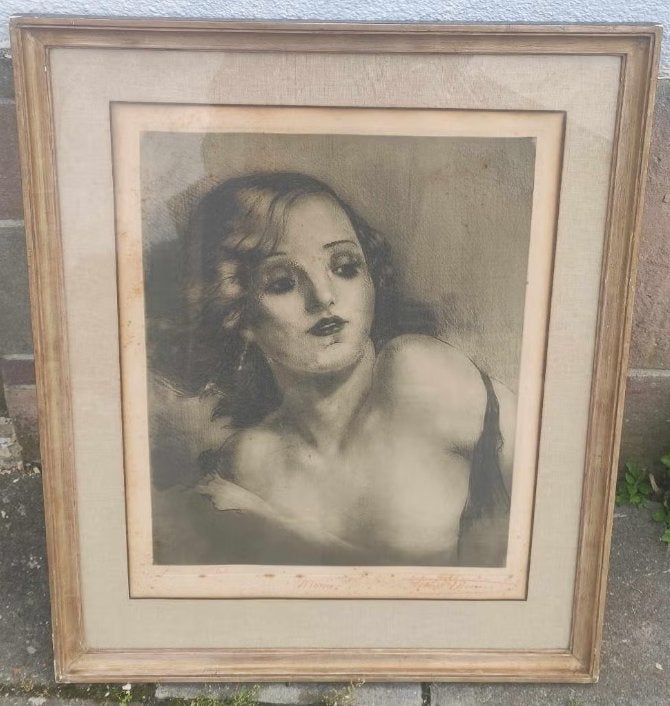 eau forte epreuve d artiste mona signe henri thomas, Enlèvement ou Envoi