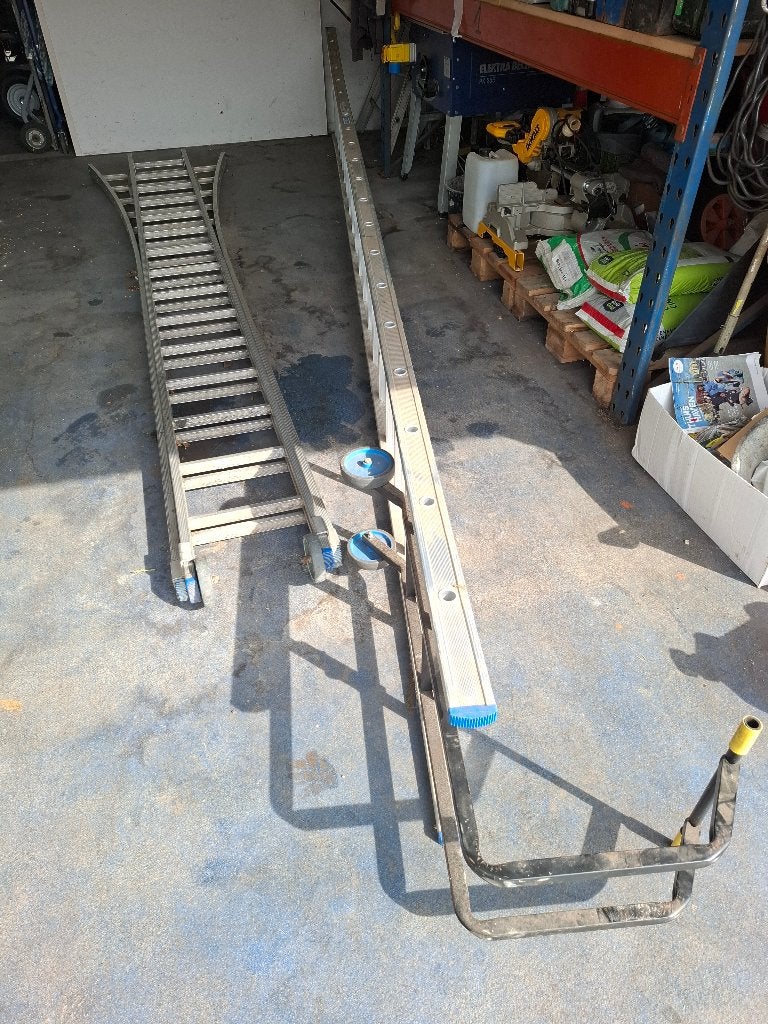 Lader + nokhaken solide, Ophalen