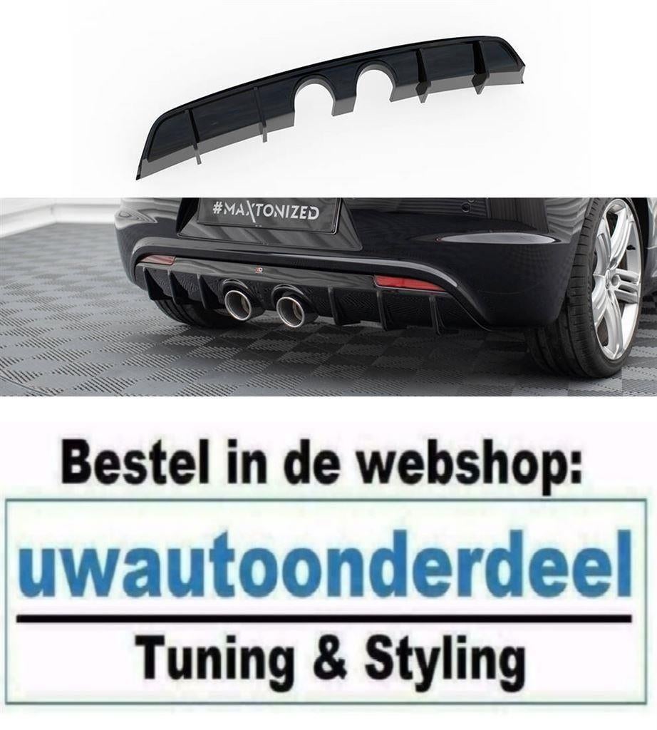 Maxton Rear Valance Spoiler Geschikt Voor Vw Scirocco R, Verzenden