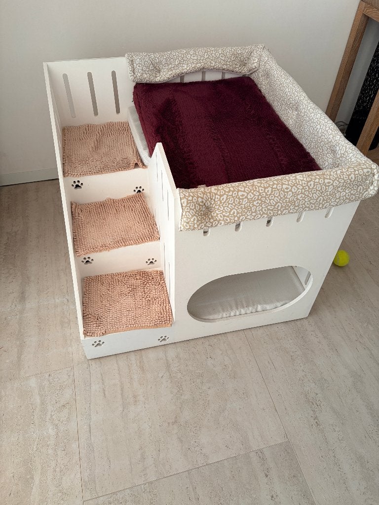 prachtig handgemaakt hondenhuisje, Dieren en Toebehoren, Ophalen, Zo goed als nieuw, Overige