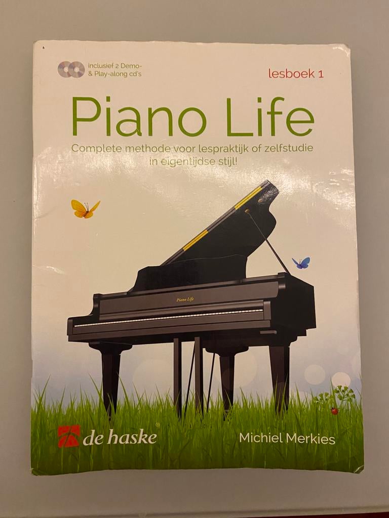 Piano Life lesboek 1, Boeken, Muziek, Ophalen, Gelezen, Instrument