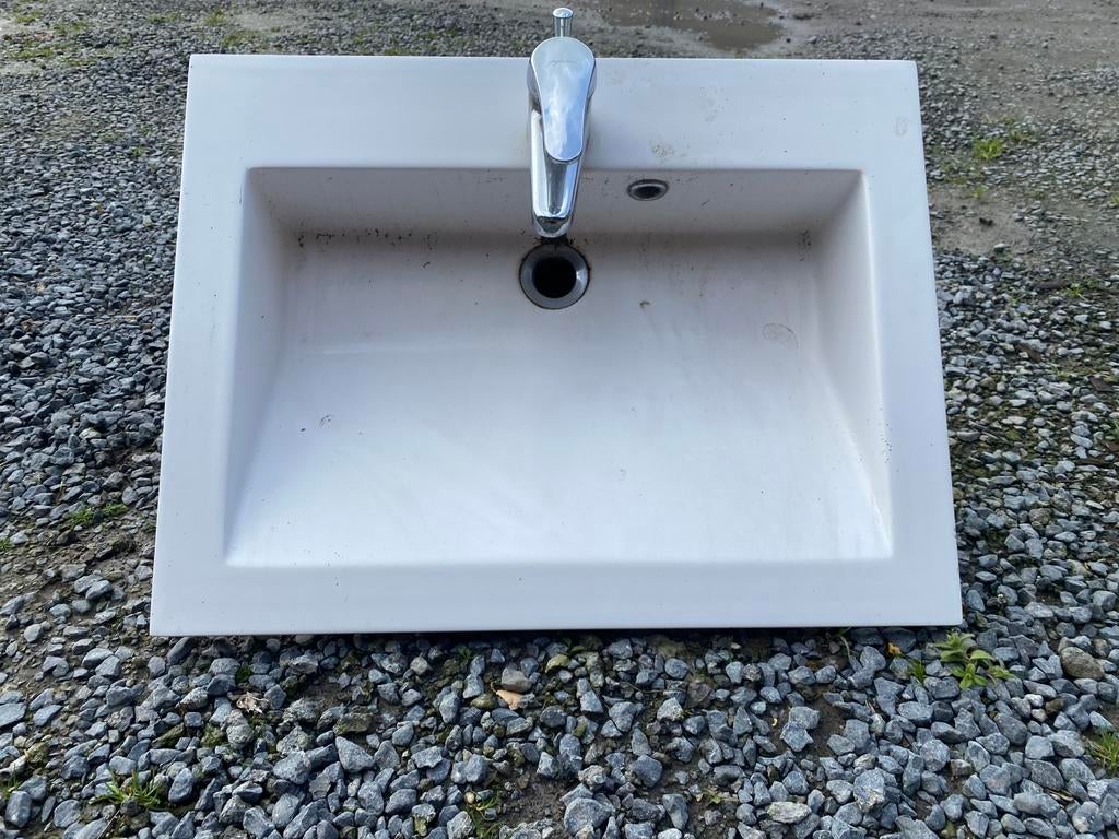 Lavabo avec robinet, Enlèvement, Comme neuf, Robinet