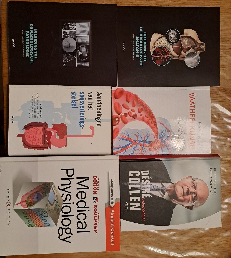 Boeken geneeskunde, Ophalen, Zo goed als nieuw, Natuurwetenschap