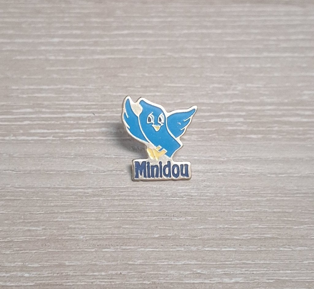 PIN - MINIDOU - WASVERZACHTER - ADOUCISSANT, Envoi, Utilisé, Marque, Insigne ou Pin's
